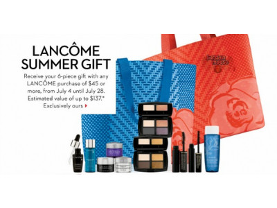 The Bay Canada: Lancome Gift Set With $45 Purchase