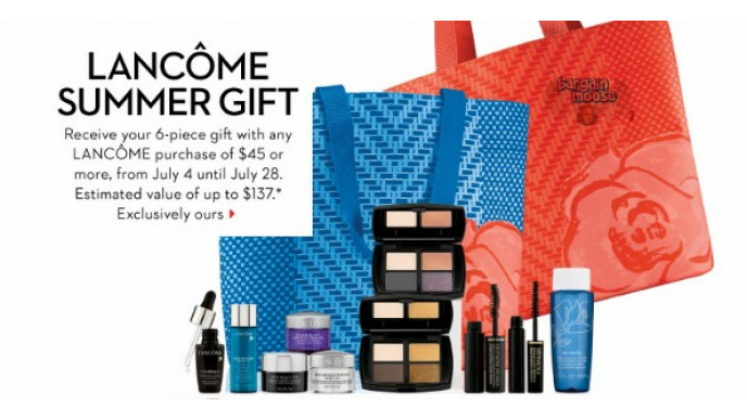 The Bay Canada: Lancome Gift Set With $45 Purchase