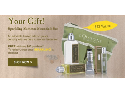 L'Occitane Canada Promo Code: Free Gift With $65+