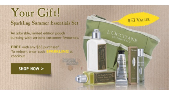 L'Occitane Canada Promo Code: Free Gift With $65+