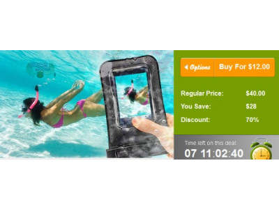 WagJag Canada: Up to 77% off Waterproof Cases for the iPhone, iPad Mini & iPad 