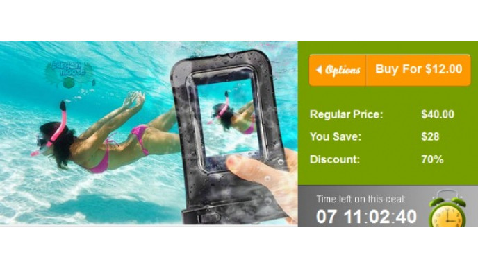WagJag Canada: Up to 77% off Waterproof Cases for the iPhone, iPad Mini & iPad