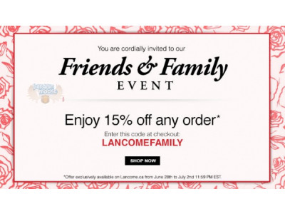 Lancome Canada Promo Code: Save 15%