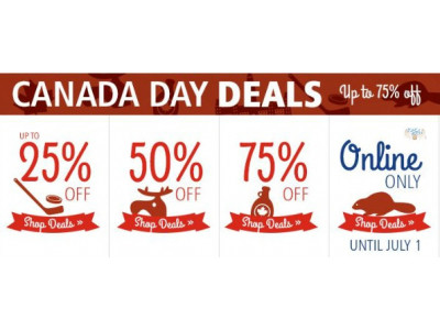 Canada Post: Up to 75% Off Canada Day Deals