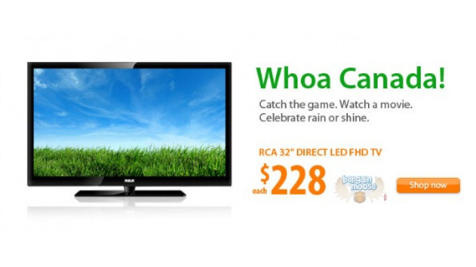 Walmart Canada: RCA 32" LED TV/DVD Combo - Now $228