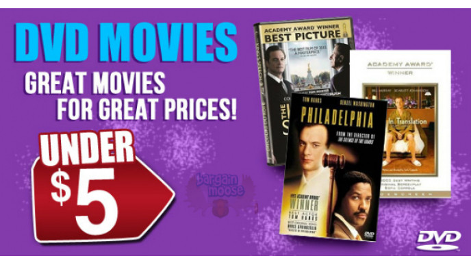 iNetVideo Canada: Over 75 DVDs For $5 or Less Each