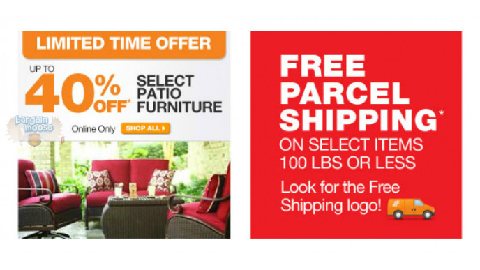 Home Depot Canada: Free Shipping on 100lbs or Less