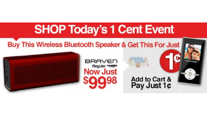 Shop.ca: Buy The Braven Bluetooth Speaker & Get an MP3 Player For $0.01