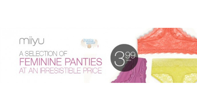 Simons Canada: Free Shipping & $3.99 Panties