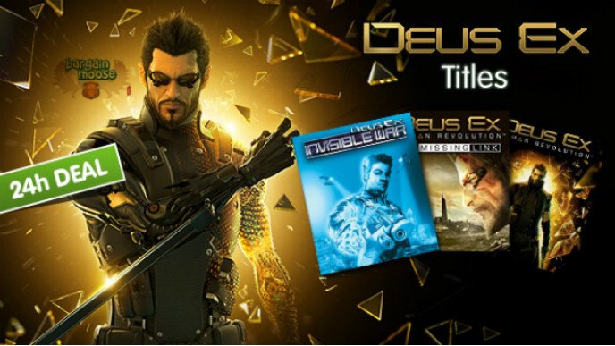 GreenMan Gaming: 75% Off Deus Ex Games