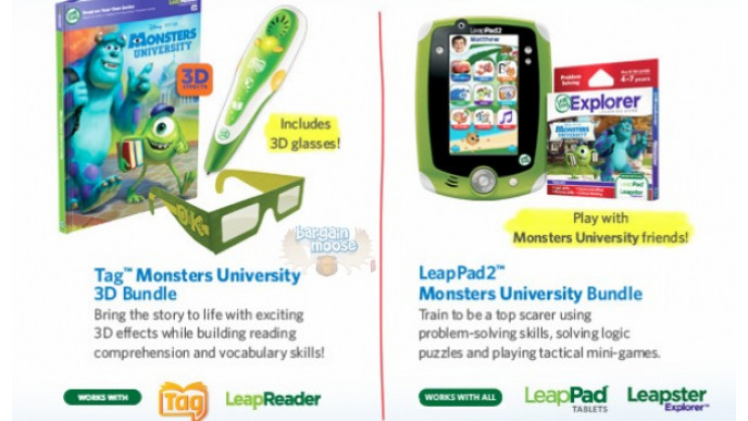 LeapFrog Canada Promo Code: Free Shipping On Monsters University Bundles