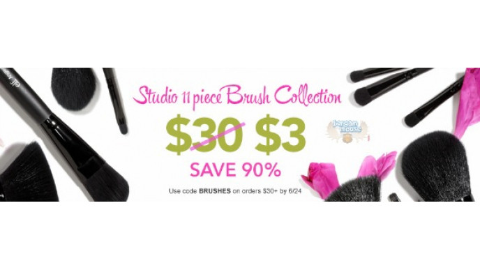 E.L.F. Promo Code: 90% Off Brush Collection With $30+ Purchase