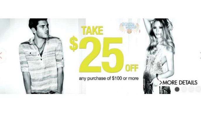 Buffalo Jeans Canada: $25 Off $100