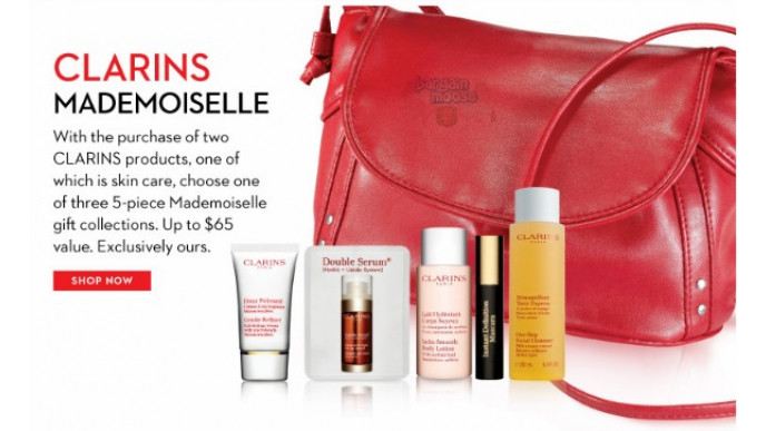 The Bay Canada: Free Gift With Purchase Of 2 Clarins Products ($65 Value)