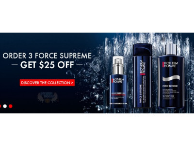 Biotherm Homme Canada: Free Shipping & up to $25 off your Purchase 
