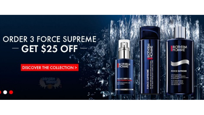 Biotherm Homme Canada: Free Shipping & up to $25 off your Purchase 