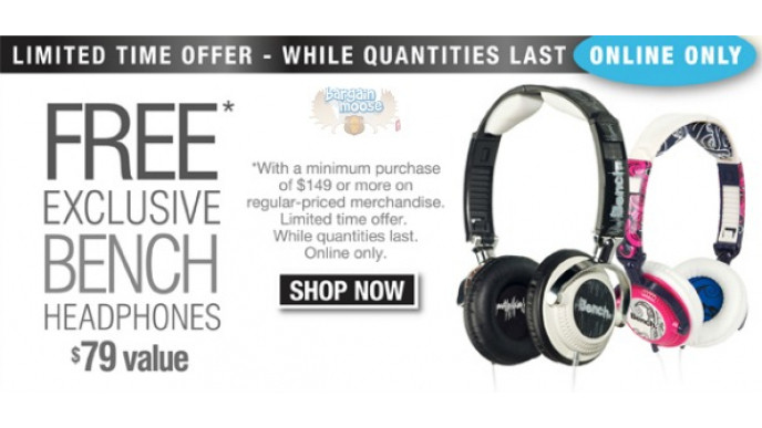 Bench Canada Free Bench Headphones W 149 Purchase 79 Value