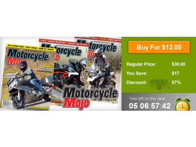 Wagjag Canada: $13 For 1-Year Print & Online Subscription To Motorcycle Mojo Magazine