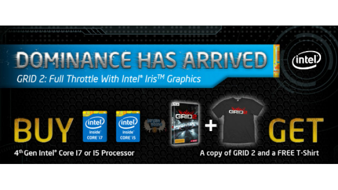 Canada Computers: Buy Intel Core i5 Or Core i7 & Get FREE Copy Of GRID 2 & T-Shirt