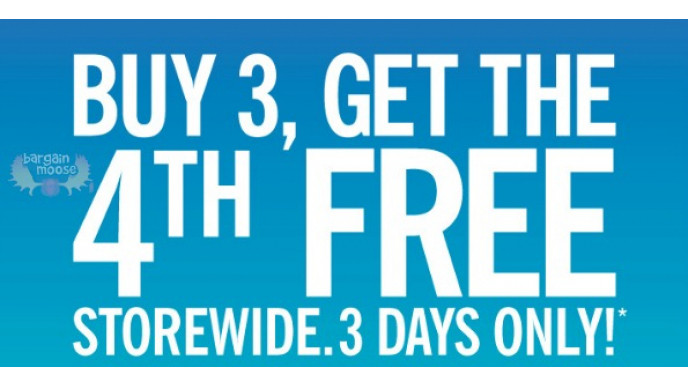 Chapters Canada: Buy 3, Get The 4th Free In-Store