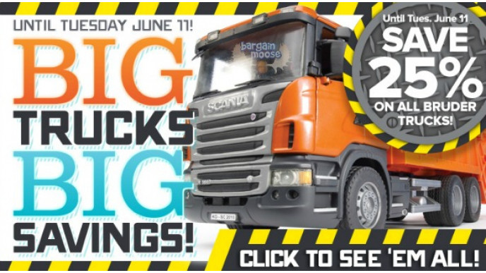 Mastermind Toys Canada: 25% Off Bruder Trucks