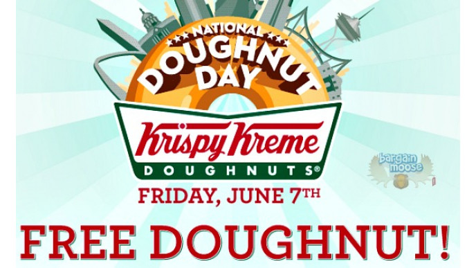 Canadian Freebie: Get a Free Doughnut at Krispy Kreme Today Only!