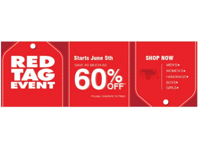 The Shoe Company Canada: Red Tag Event With Up to 60% Off