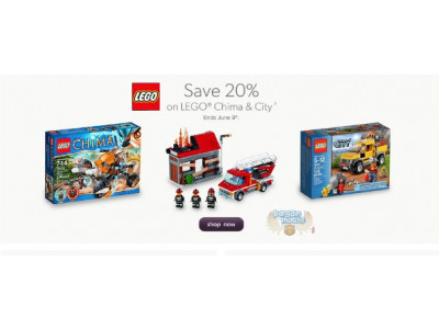 Chapters Canada: 20% Off Lego Chima & City