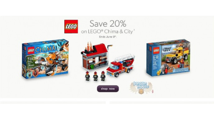 Chapters Canada: 20% Off Lego Chima & City