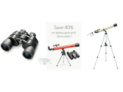 Chapters Canada: 40% Off Telescopes & Binoculars