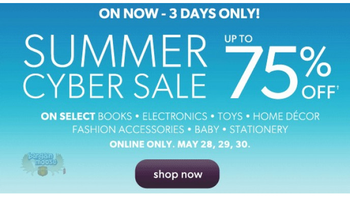 Chapters Canada: Summer Cyber Sale
