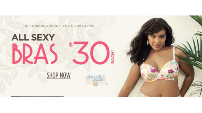Penningtons Canada: Sexy Bras For $30
