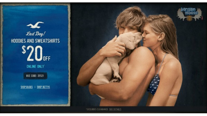 Hollister Canada Promo Code: Get $20 Off Sale & Regular Priced Hoodies