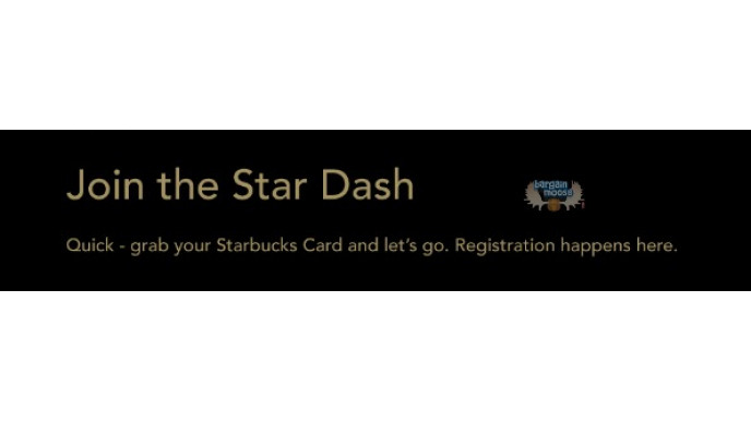 Starbucks Canada: Join Star Dash For Free Gift Cards