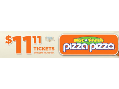 Pizza Pizza & Ticketmaster Canada Promo Code: $11.11 Concert Tickets