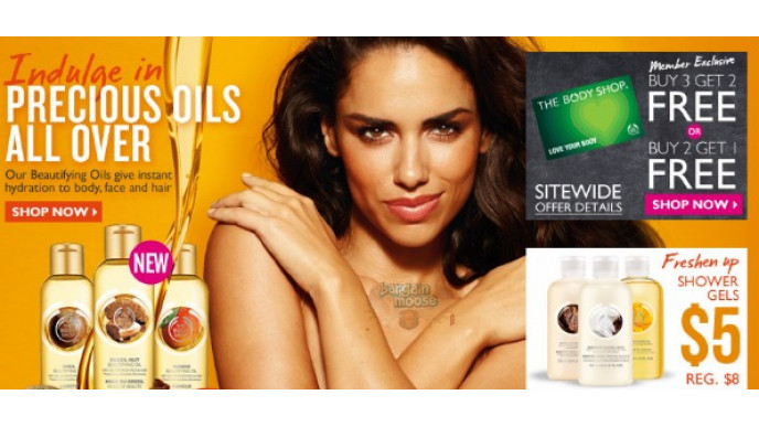 The Body Shop Canada: B3G2 Free
