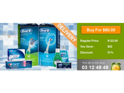 Wagjag Canada: $60 For Oral-B Electric Toothbrush & Oral Care Product Pack