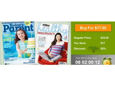 WagJag Canada: $17 For a 1-Year Subscription to Today's Parent Magazine & Bonus Pregnancy Guide