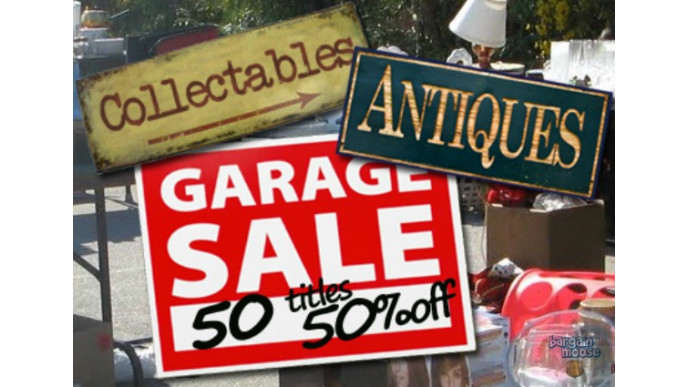 BookCloseOuts Canada: 50 Garage Sale, Antique & Collectible Titles For 50% Off