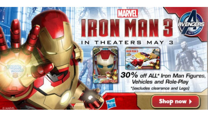 Toys R Us Canada: 30% Off All Iron Man Items