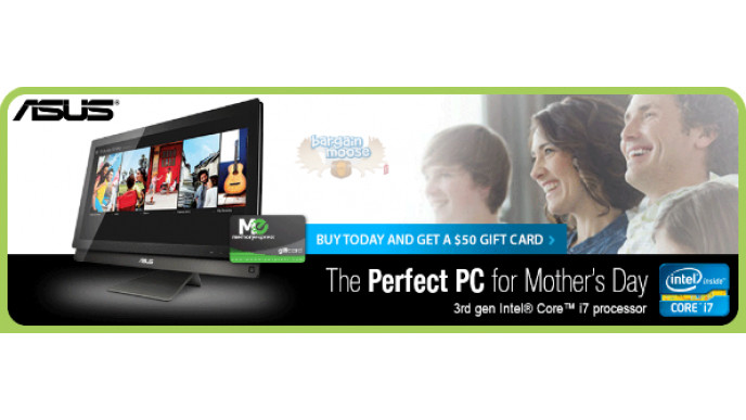 Memory Express Canada: $50 Gift Card With Purchase of Select Asus PCs