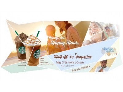 Starbucks Canada Happy Hour: Half Off Any Frappuccino