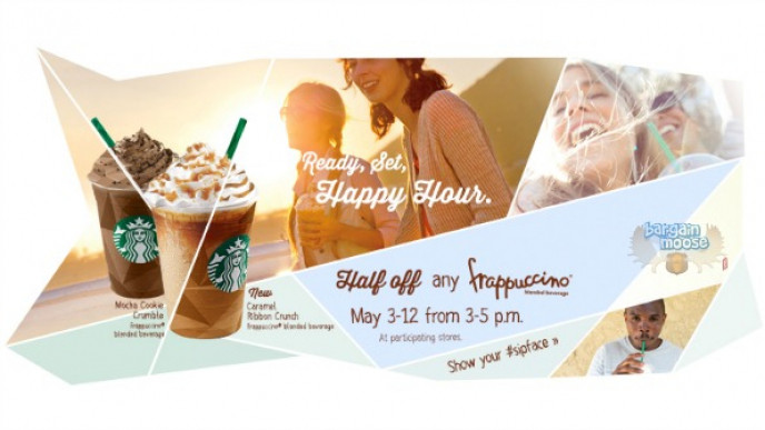 Starbucks Canada Happy Hour: Half Off Any Frappuccino