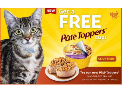 Canadian Freebie: Meow Mix Pate Toppers Cup