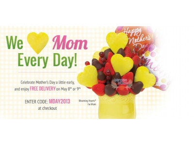 Edible Arrangments Canada Promo Code: Free Delivery On May 8th or 9th