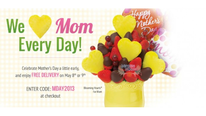 Edible Arrangments Canada Promo Code: Free Delivery On May 8th or 9th