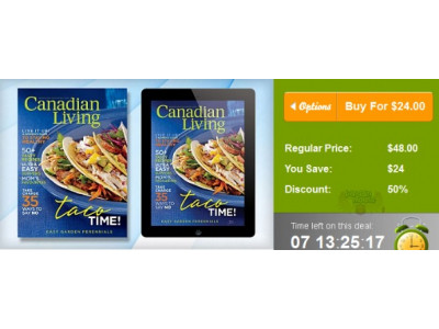 WagJag Canada: 50% Off 2-Year Subscription To Canadian Living