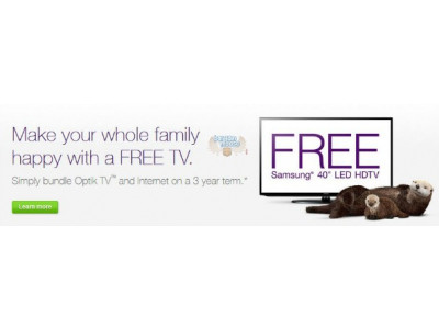 Telus Canada: Free Samsung 40" HDTV With 3 Year TV + Internet Bundle (Select Provinces)
