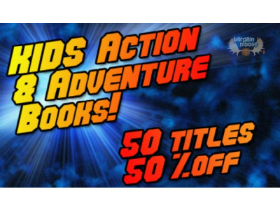 Book Closeouts Canada: 50% Off Children's Action Adventure Titles