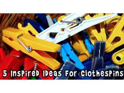 5 Inspired Ideas For Clothespins (And It Isn't Laundry!)